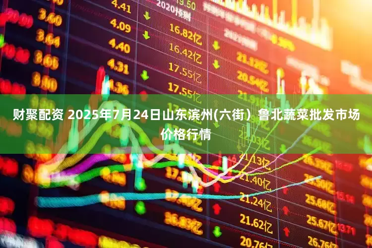 财聚配资 2025年7月24日山东滨州(六街)鲁北蔬菜批发市场价格行情
