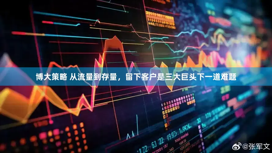 博大策略 从流量到存量，留下客户是三大巨头下一道难题