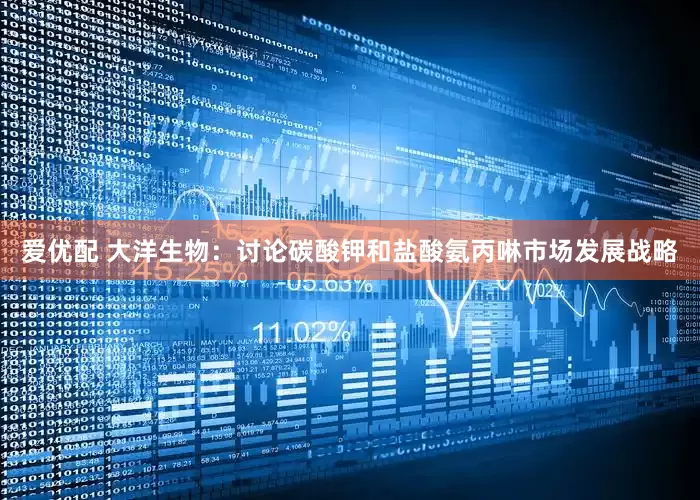 爱优配 大洋生物：讨论碳酸钾和盐酸氨丙啉市场发展战略