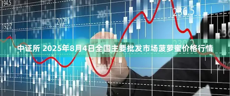 中证所 2025年8月4日全国主要批发市场菠萝蜜价格行情